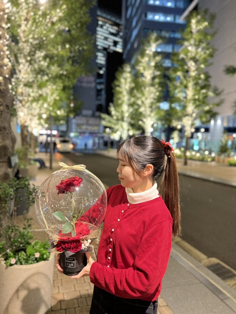 エレガントROSEバルーンフラワー