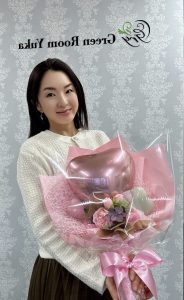 バルーンブーケ花束Mサイズ