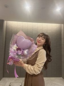 バルーンブーケ花束Mサイズ